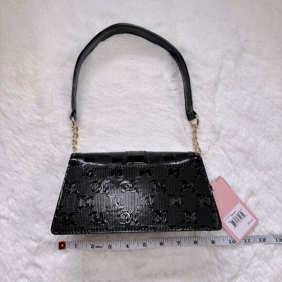 Juicy Couture Mini Shoulder Bag - Patent Black - Picture 2 of 5